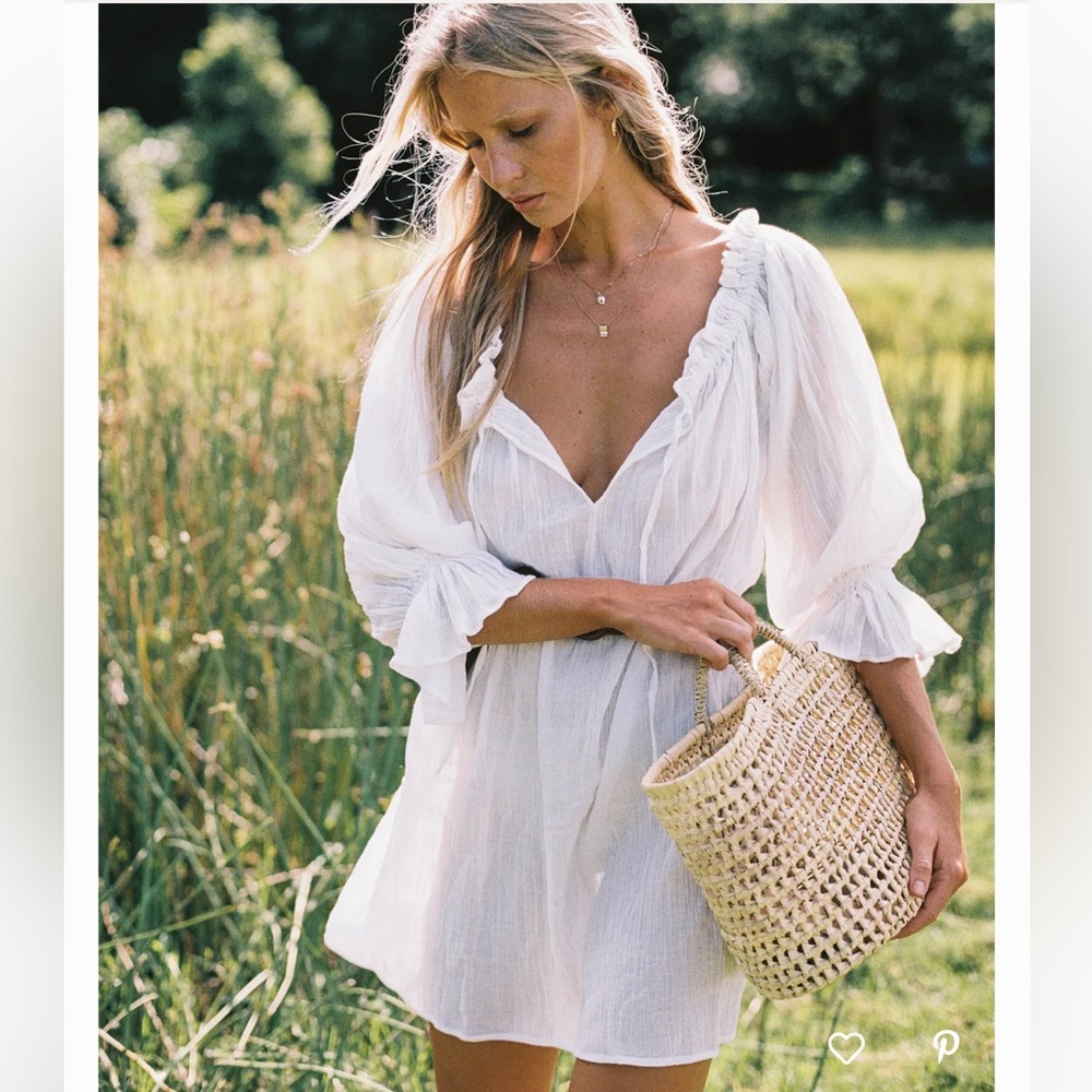 Emmaline Tunic, White